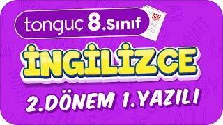 8.Sınıf İngilizce 2.Dönem 1.Yazılıya Hazırlık  #2024