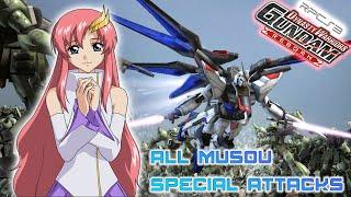 Dynasty warriors Gundam Reborn All Musou Special Attacks