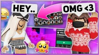 Becoming a GIRL In VIBE GAMES Roblox Trolling