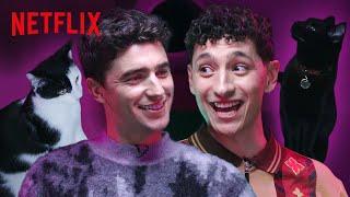 Dead Boy Detectives Jayden Revri & George Rexstrew Interview Each Other at a Cat Cafe  Netflix