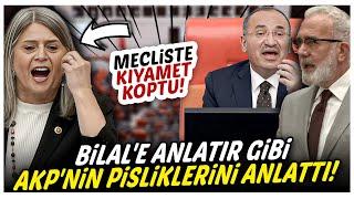 CHPli Sibel Suiçmez Bilale Anlatır Gibi AKPnin Pisliklerini Anlattı Meclis Kıyamet Koptu