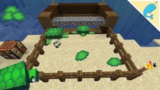 SUPER SIMPLE Turtle Farm for Minecraft Turtle Scute  Turtle Eggs