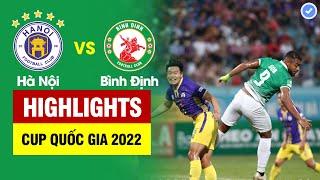 Highlights Hà Nội vs Bình Định  2 siêu phẩm chấn động thế giới - Hàng Đẫy nổ tung cầu trường