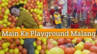 Main Ke Playground lagi di weekend  Playground Mall Matos Malang