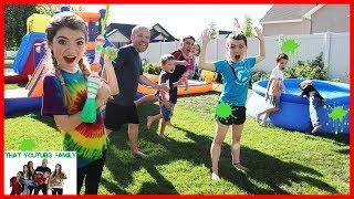 Slime Blaster Freeze Tag  That YouTub3 Family