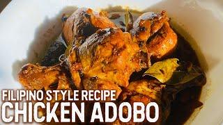 CHICKEN ADOBO  How to Cook Filipino Style Chicken Adobo  Hon and Hon