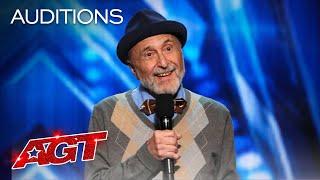 Eighty-Year-Old Comedian Marty Ross Tells Funny Stories About His Age - Americas Got Talent 2020