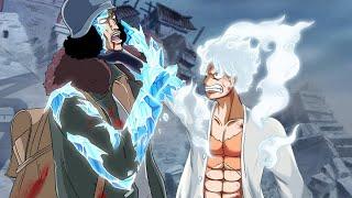 Luffy Vs Aokiji Revenge For Grandfather Fire Of Vengence Burn Down Kuzan Ice