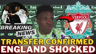 OUT NOW VINÍCIUS JUNIOR IS HURT AND WILL LEAVE REAL MADRID LIVERPOOL NEWS