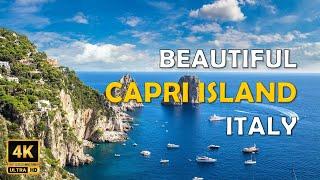 Capri Island Italy। Capri Island Italy 4k Tour Scenic Relaxation Film