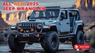 Come New 2025 Jeep Wrangler Is Here - More Futuristic