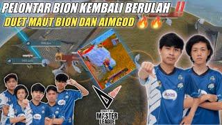 RATAA‼️ PELONTAR EVOS BION KEMBALI BERULAH DUET MAUT BION DAN AIMGOD   Turnamen FFML S7 Indonesia