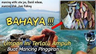 MANCING PINGGIRAN PAKAI UMPAN CUMI-CUMI  MABAR MERNILERS VS CASTINGERS