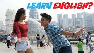 Learn English?  I Fine Thank You Love You  Eden Ang