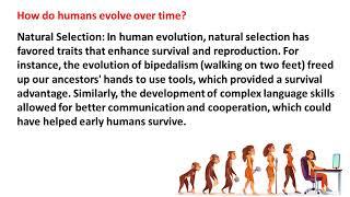Evolution Mechanisms