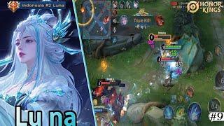 SOLO RANK TOP 2 LUNA INDONESIA  XITO  Honor Of Kings Indonesia