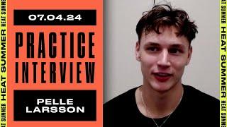 Pelle Larsson Summer League Media Availability  July 4 2024