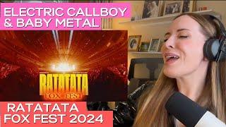 Reaction to Baby Metal & Electric CallBoy  Ratatata Live at Fox Fest 2024