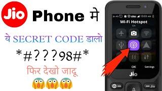 Jio phone secret hidden code jio phone hidden features  jio phone new update today