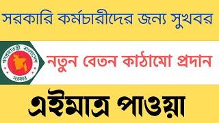 মহা সুখবর নতুন বেতন কাঠামো প্রণয়ন ২০২৩ এইমাত্র জানালেন জনপ্রশাসন মন্ত্রণালয়