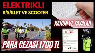 Elektrikli Bisiklet Alacaklar Kullananlar Mutlaka Dinleyin Kanun ve Yasada#elektriklibisiklet