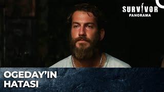 Survivora Veda Eden İsim Ogeday Oldu  Survivor Panorama 123. Bölüm