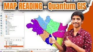 10th IT Chapter 6 MAP READING  Part 2  QUANTUM GIS  Mal & Eng