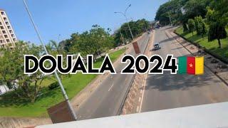 Drive through Popular places in Douala Cameroon 