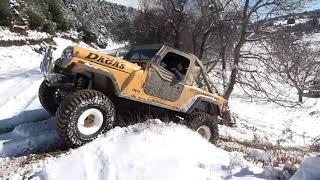 JEEP Wrangler  JEEP Cherokee XJ  Grand Cherokee  Deep Snow Compilation