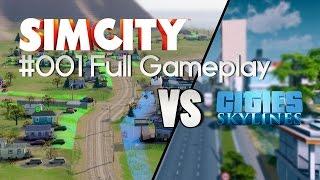 SIM CITY vs CITIES SKYLINES - Lets Play Deutsch #001 Start in Sim City 5  HD+