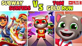 Tom Gold Run Highest Score Pro Gameplay Live Stream  Subway Surfers Live Stream Gameplay