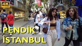 İstanbul Pendik Walking Tour 4K UHD 50fps  Train Station - Shopping area  徒步旅行 城市徒步之旅