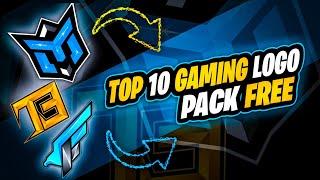 Top 10 Gaming Logo Pack  Logo Pack  GFX Pack  By Crazy King GFX