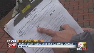 Boone County to issue same-sex marriage licenses after Supreme Court decision