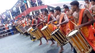 Thaymbaka kalasamithi at Sabarimala sannidanam