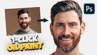 Photo to Oil Painting Effect With a Single Click - Photoshop Tutorial