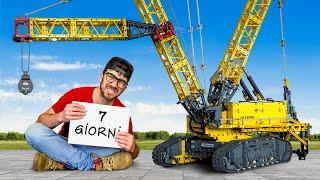 COSTRUISCO LA GRU LEGO PIU GRANDE AL MONDO