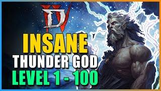 Diablo 4 Season 4 - The ULTIMATE Human Lightning Storm Build To BLAST With 1-100 + Uber Endgame