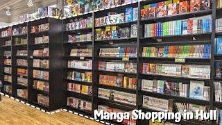 I FOUND SO MUCH RARE AND OOP MANGA   Manga Shopping in Hull