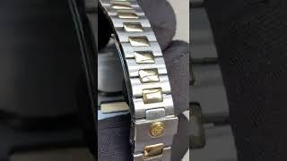 TIMEXCHANGE PATEK PHILIPPE Nautilus mid size full set steel&gold champagne dial ref.3800AJ