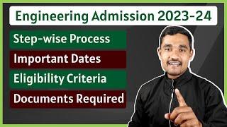 Engineering Admission 2023-24  Maharashtra  Important updates