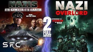 Nazis At The Center Of The Earth + Nazi Overlord  2 Full Action Movies  Sci-Fi Double Feature