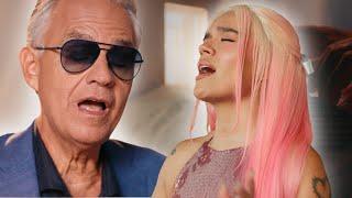 ANDREA BOCELLI KAROL G VIVO POR ELLA OFFICIAL VIDEO