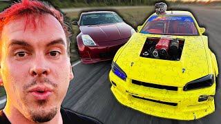 Drifting Cars over 100 MPH goes wrong