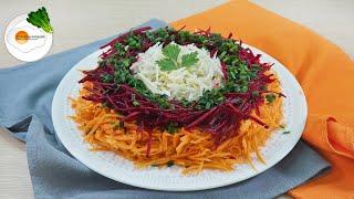 Овощной Салат с Кольраби — Простой Рецепт Домашней Кухни