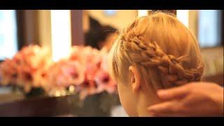 Classic Bridal Updo Hair Style Tutorial - hairstyle for long hair