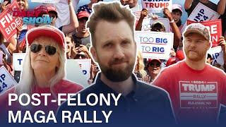 Jordan Klepper vs. Trumpers at First Post-Felony Conviction Rally  The Daily Show