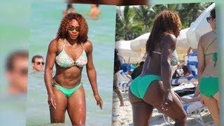 Serena Williams Shows Off Her Ace Bikini Body in Miami  Splash News TV  Splash News TV