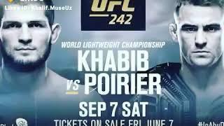 KHABIB VS POIRIER JANG 7-SENITYABIR SOAT RUS VOXTI BILAN 2230DA UZB VOXTI BILAN 0100DA BOSHLANADI