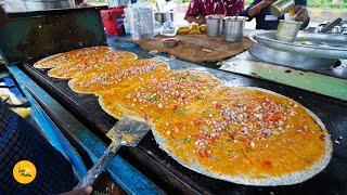 Ultimate Huge Mysore Masala Dosa Making of Bhavnagar l Murali Madrasi Vangi l Gujarat Street Food